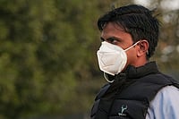 Delhi Pollution Spike Triggers 30 Per cent Rise in Respiratory Cases | Photo: PTI/Atul Yadav : Delhi Pollution Spike Triggers 30 Per cent Rise in Respiratory Cases