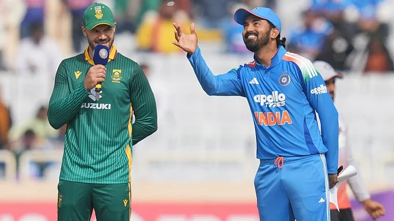 IND Vs SA: India Fined For Slow Over-Rate In 2nd ODI Against South Africa In Raipur - | Photo: AP/Rafiq Maqbool
