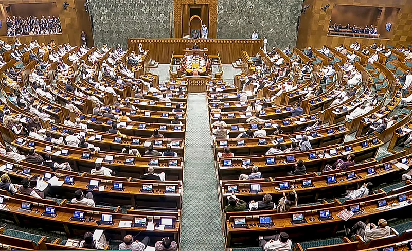 Members in the Lok Sabha Winter Session.