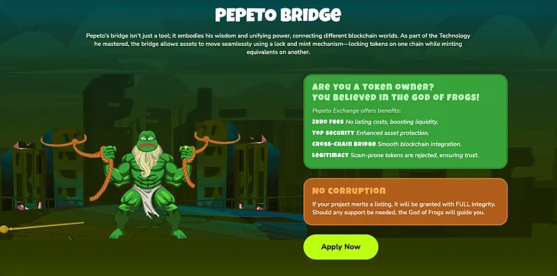 Pepeto bridge info