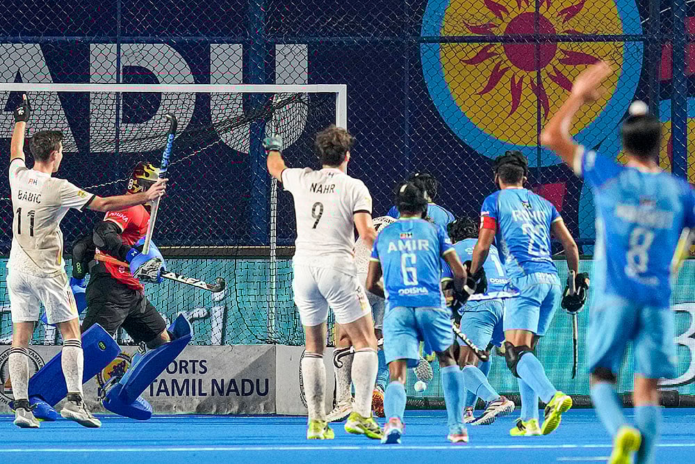 India vs Germany FIH Junior Mens WCup Semi-Final-Germanys Nahr Quirin