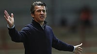 Ex-Premier League Footballer Joey Barton Handed Suspended Sentence Over Offensive Social Media Posts | Photo: Pool/Alex Livesay via AP : File photo of Fleetwood Town's manager Joey Barton reacting during the English League Cup third round match against Everton at the Highbury Stadium on September 23, 2020.