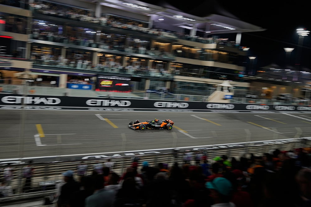 Abu Dhabi Grand Prix 2025 Formula 1 Race photo-Lando Norris