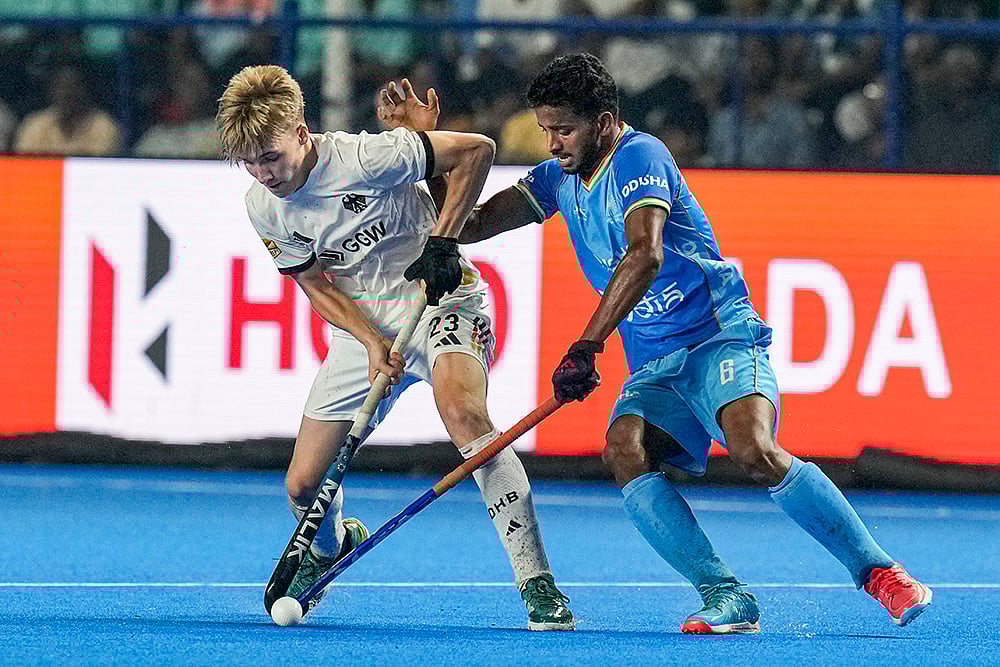 India vs Germany FIH Junior Mens WCup Semi-Final-Indias Ali Amir