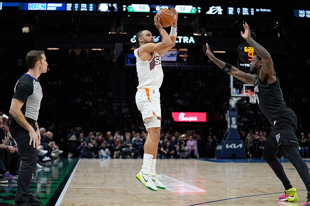 Suns vs Timberwolves NBA 2025 photo-Dillon Brooks