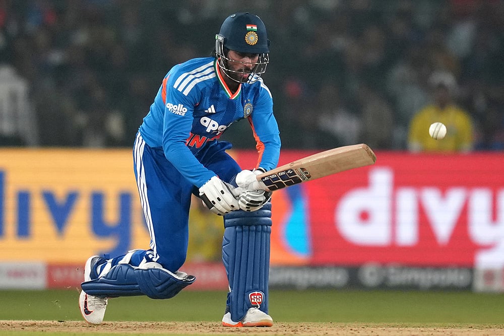 India vs South Africa 1st T20I Tilak Varma