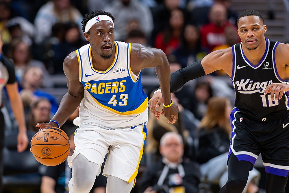 Kings vs Pacers NBA 2025 photo-Pascal Siakam