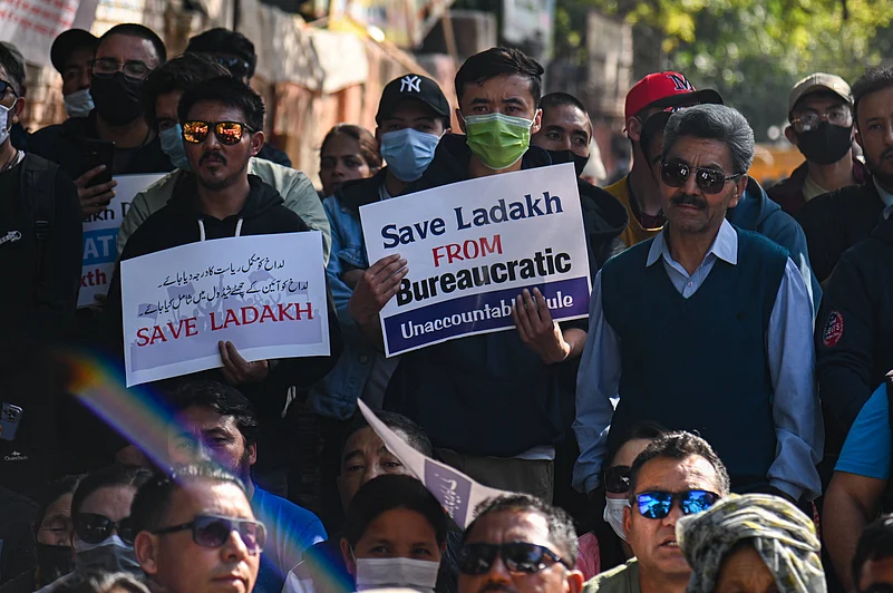 Ladakh Protest