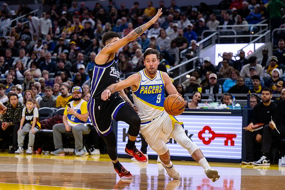 Kings vs Pacers NBA 2025 photo-T.J. McConnell