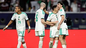 Photo: FIFA : Algeria Vs Iraq Highlights, FIFA Arab Cup 2025: The defending champions waltzed into the quarter-finals.