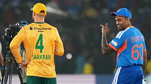 AP/Rafiq Maqbool : Suryakumar Yadav had a rough 2025, where he averaged 15 with the bat and is still searching for good old form back against South Africa in T20Is.