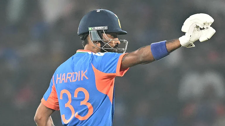 India's Hardik Pandya - null