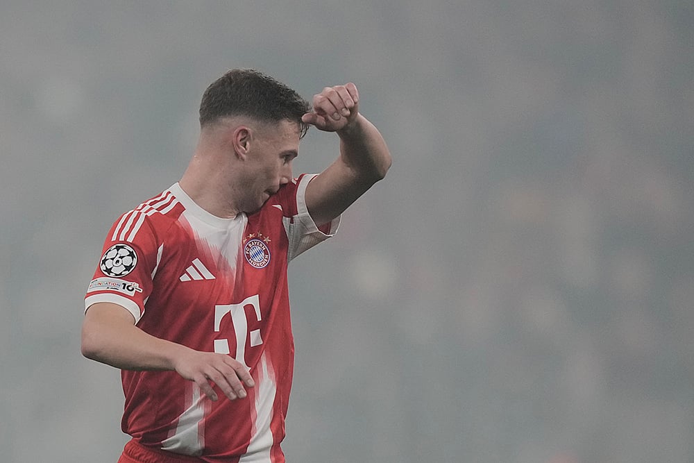 Bayern Munich vs Sporting CP UCL 2025-26 match photo-Joshua Kimmich