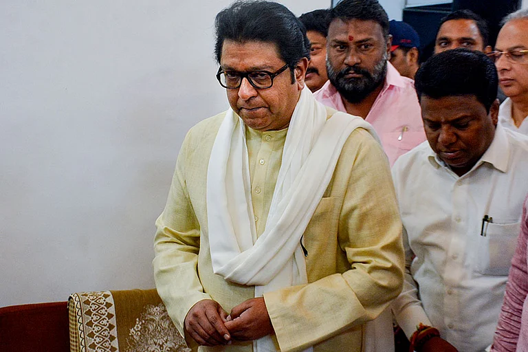 Thackeray voted in the Dadar area, accompanied by his mother Kunda and other family members. - PTI; Representative image
