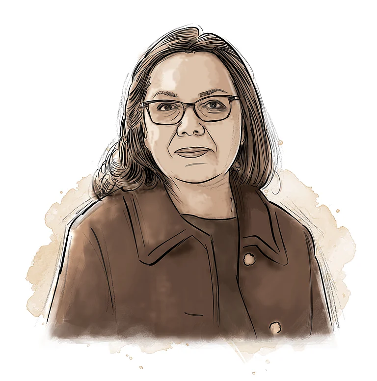 Fatemeh Aman is a senior fellow at the Middle East Institute - Illustration by Saahil