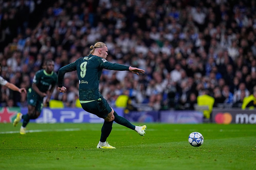 Real Madrid vs Manchester City UCL 2025-26 game-Erling Haaland