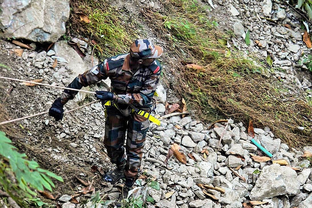 Army conducts search and rescue after minitruck plunges into gorge in Arunachal