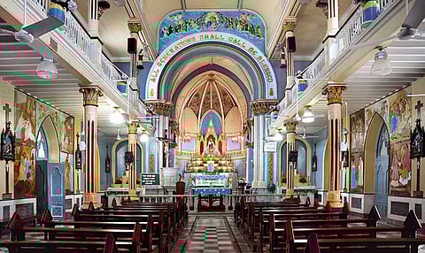Mount Mary Basilica in Bandra