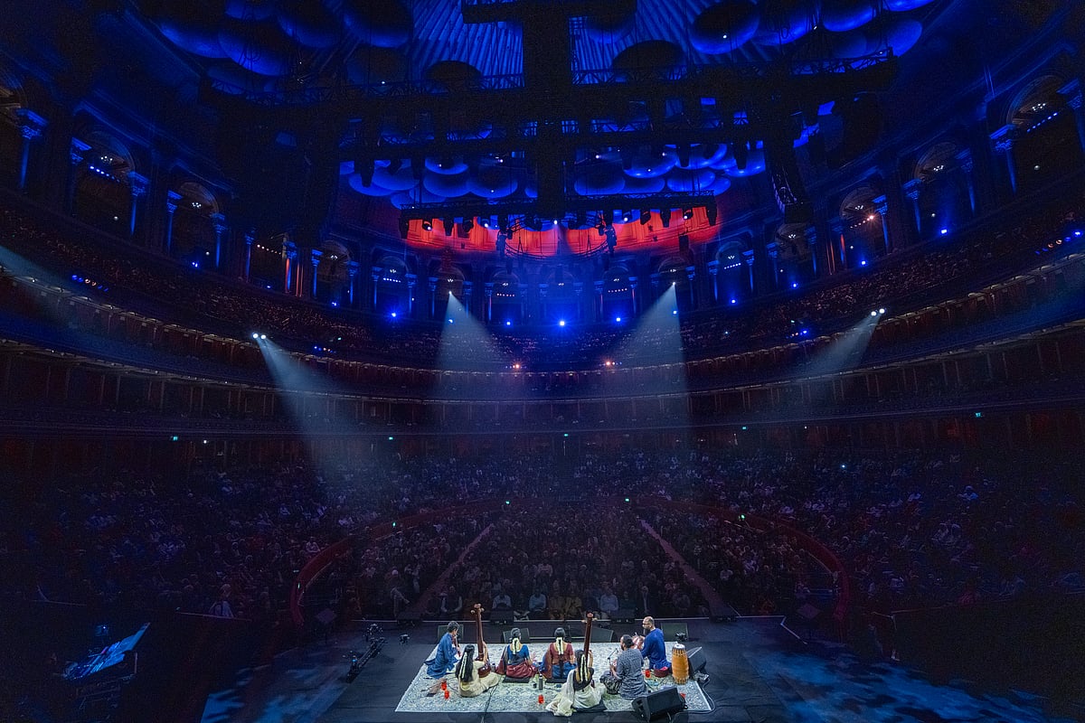 The BBC Proms, at the Royal Albert which stretch over 90 days usually feature at least one Indian artist of stature; sitarist Ustad Nishat Khan has been performing there since the 1980s - REHMAT RAYATT