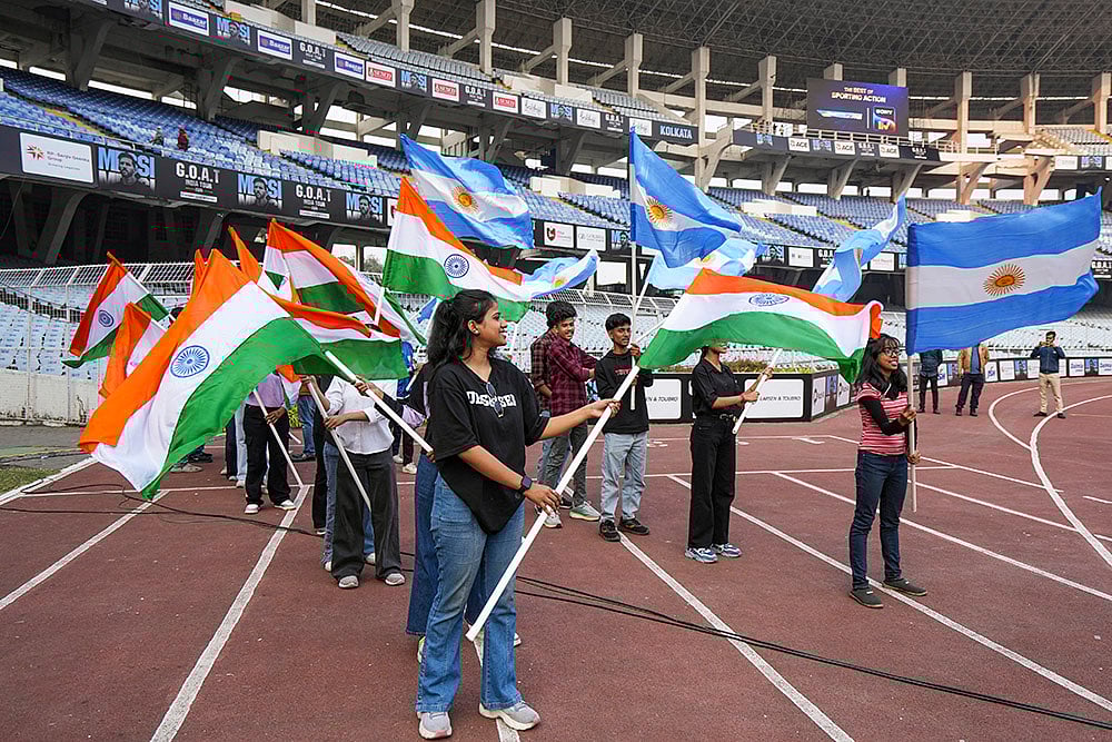 Messis GOAT Tour in Kolkata