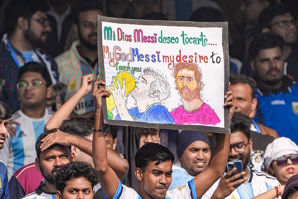 Lionel Messi GOAT Tour Of India