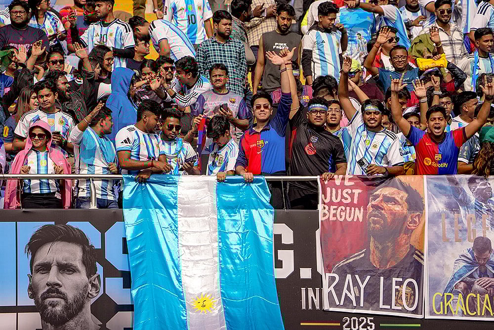 Lionel Messi In Kolkata