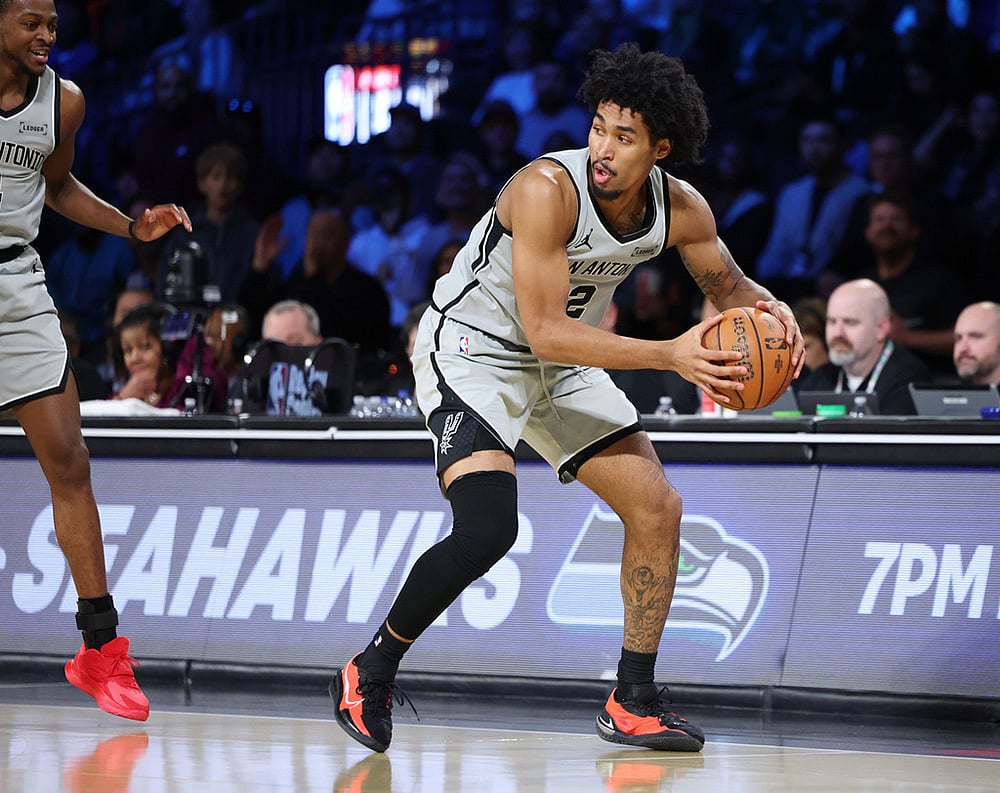 Oklahoma City Thunder Vs San Antonio Spurs NBA Cup semifinals-Dylan Harper