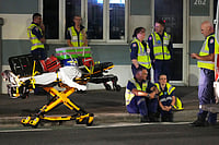 UK Steps Up Security After Sydney Bondi Beach Terror Attack | Photo: AP/Mark Baker : Emergency workers standby at Bondi Beach after a reported shooting in Sydney.