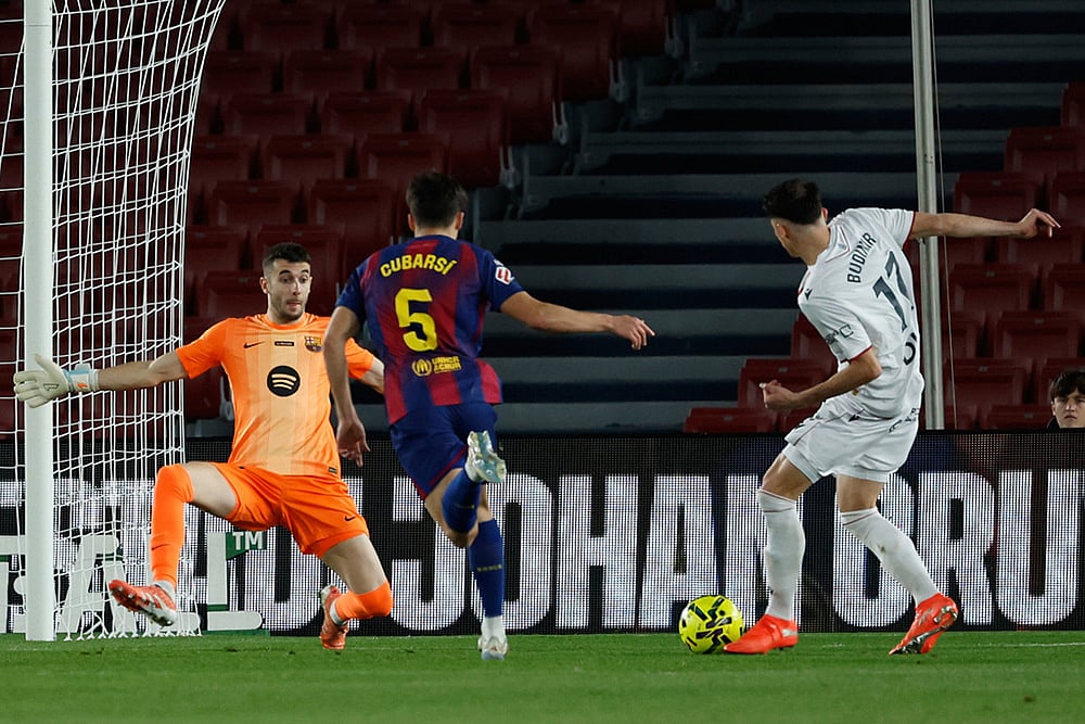 Barcelona vs Osasuna La liga match-Ante Budimir