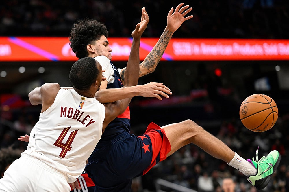 Cleveland Cavaliers vs Washington Wizards NBA game-Evan Mobley