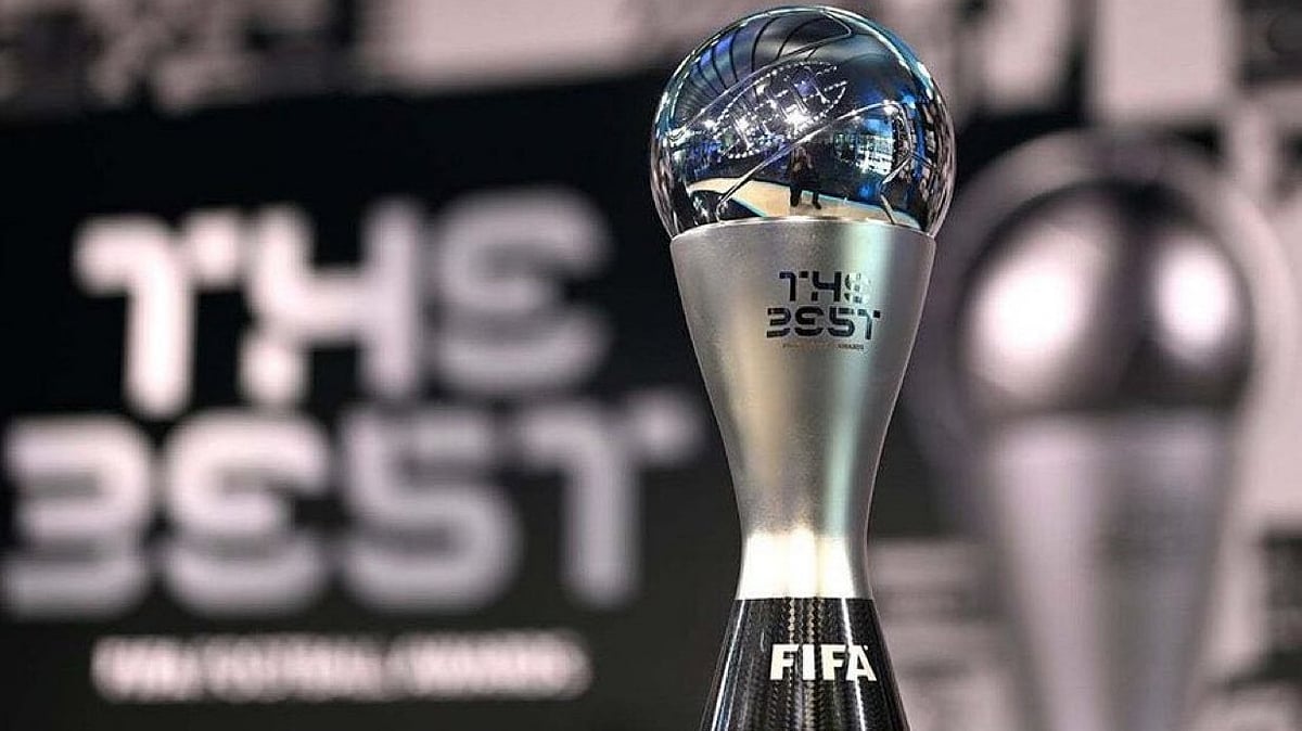 The FIFA Best Award Trophy winners will be revealed on Dec 16. - X/MadridXtra