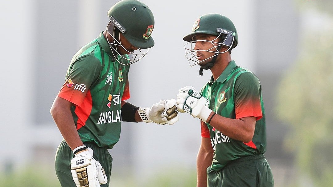 Bangladesh U19 players during their ACC U19 Asia Cup match against Afghanistan on December 13, 2025. - | Photo: X/ACCMedia1