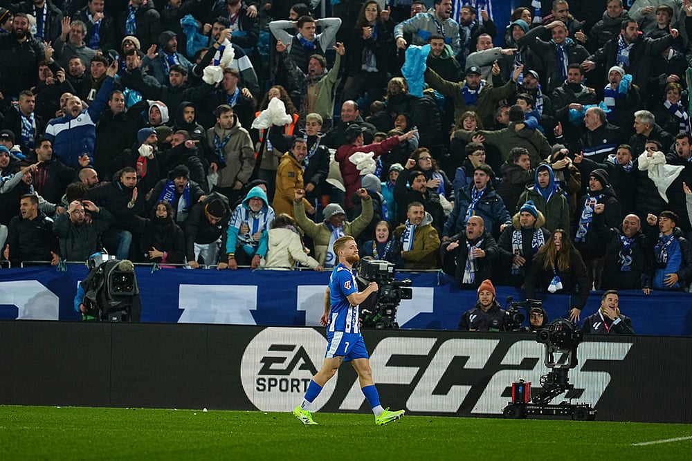 Alaves vs Real Madrid Spanish La Liga soccer match-Carlos Vicente