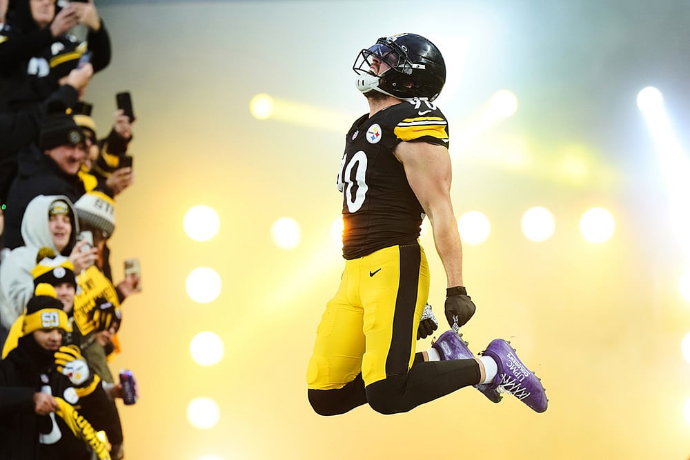 Year-Ender 2025 Best Sports-Pittsburgh Steelers linebacker T.J. Watt