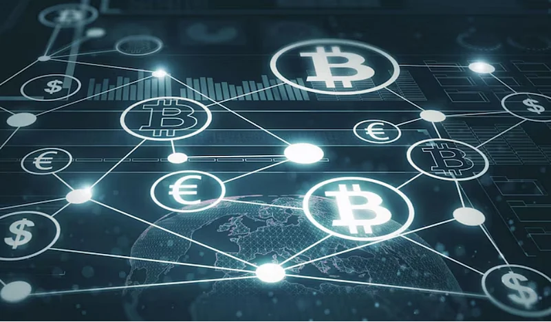 Blockchain network connecting different currencies