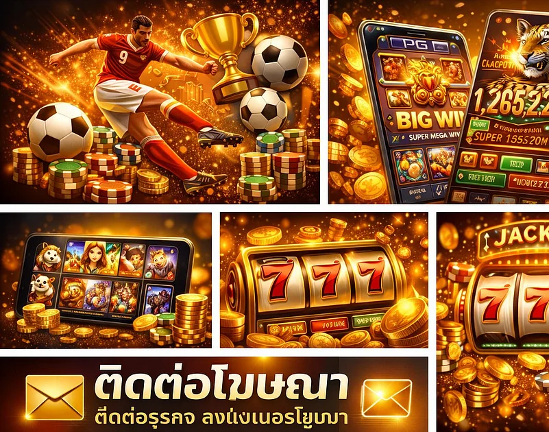 โฆษณาเว็บพนันออนไลน์