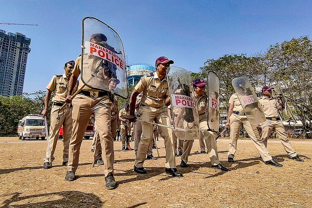 Mock drill in Navi Mumbai