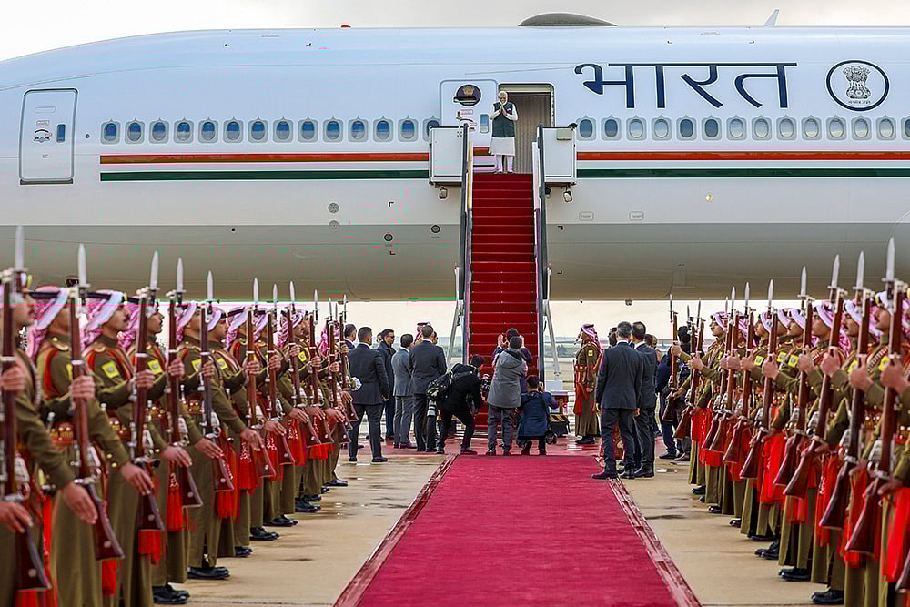 PM Modi emplanes for Ethiopia
