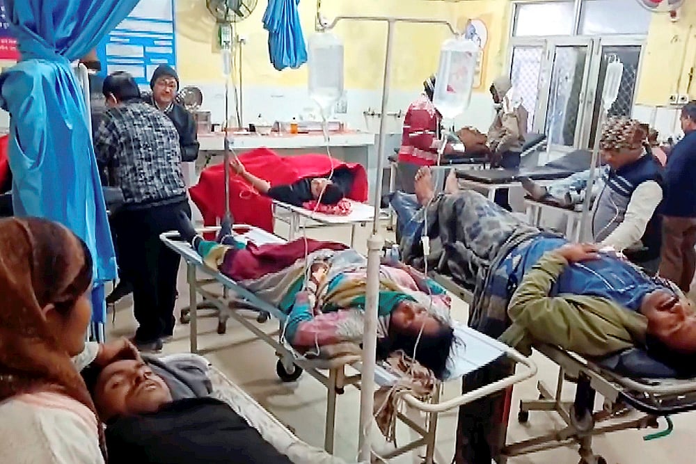 Multi-vehicle accident in Mathura