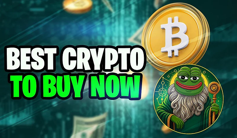 Pepe the Frog and Bitcoin crypto ad