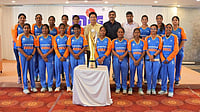 Sachin Tendulkar Hails Inaugural Blind Women's T20 World Cup Winning Cricket Team In Special Mumbai Meet X/PTI : Legendary Indian batter Sachin Tendulkar meets the Indian blind women's team who won the inaugural women's T20 World Cup last month.