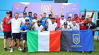 | Photo: X/FedCricket : File photo of the Italy national cricket team.
