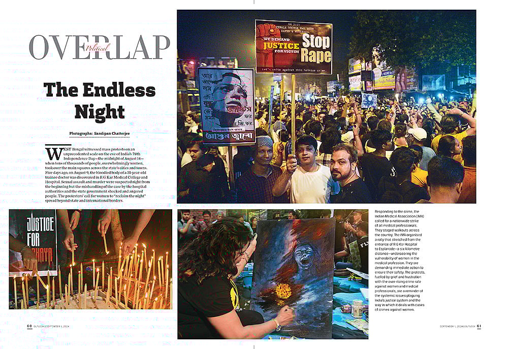 Women Take Back The Night In Kolkata RS Kar
