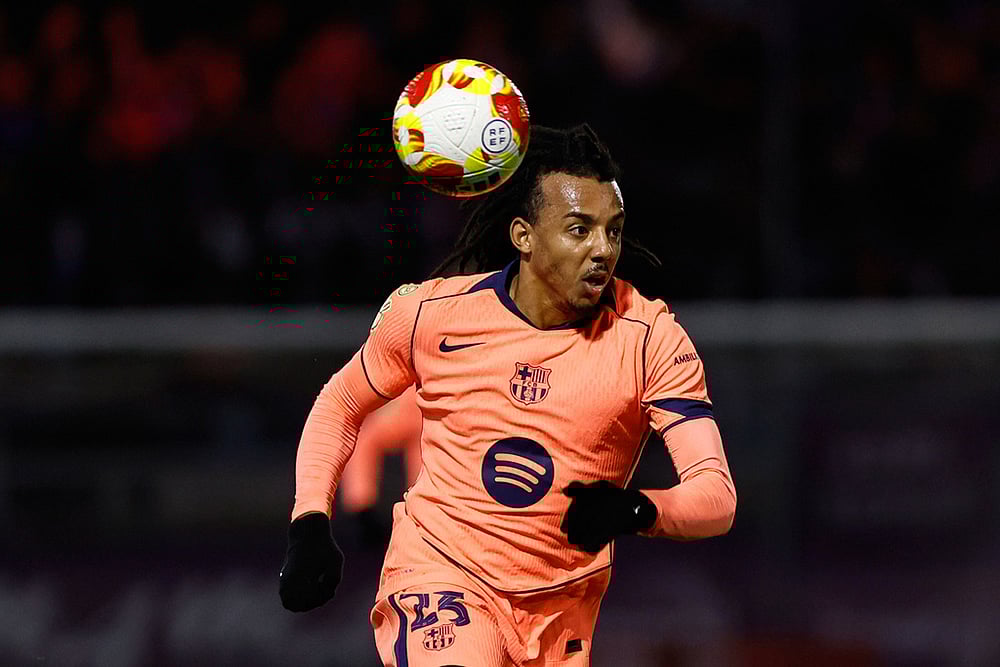 Guadalajara vs Barcelona Spain Copa del Rey Soccer-Jules Kounde