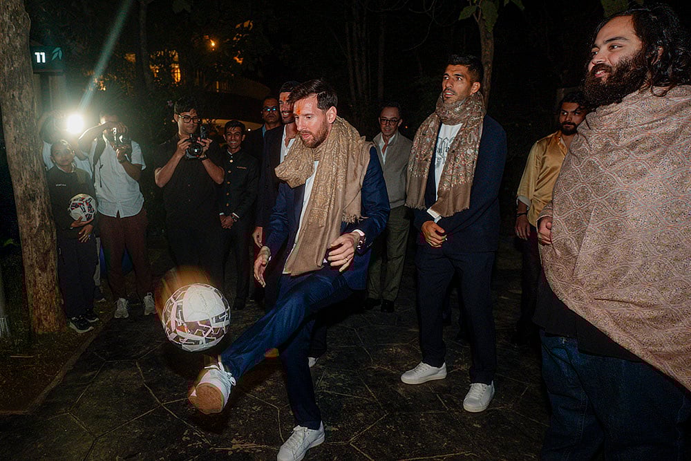 Messi visits Vantara in Gujarat
