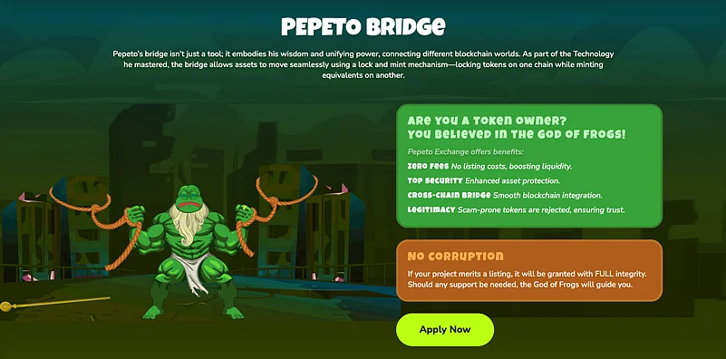 Pepeto Bridge info