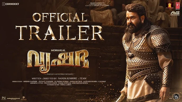 Mohanlal starrer Vrusshabha trailer out - YouTube/Aashirvad Cinemas
