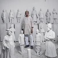 Ram V Sutar, Sculptor Of Statue Of Unity, Dies At 100 Facebook : Often referred to as the “statue man”, Sutar was known for his long engagement with large-scale sculpture in bronze and stone.