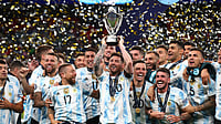 Spain Vs Argentina, Finalissima 2026: Check Date, Venue Details As Messi And Yamal Go Head-to-head Lionel Messi lifting the Finalissima title in 2022