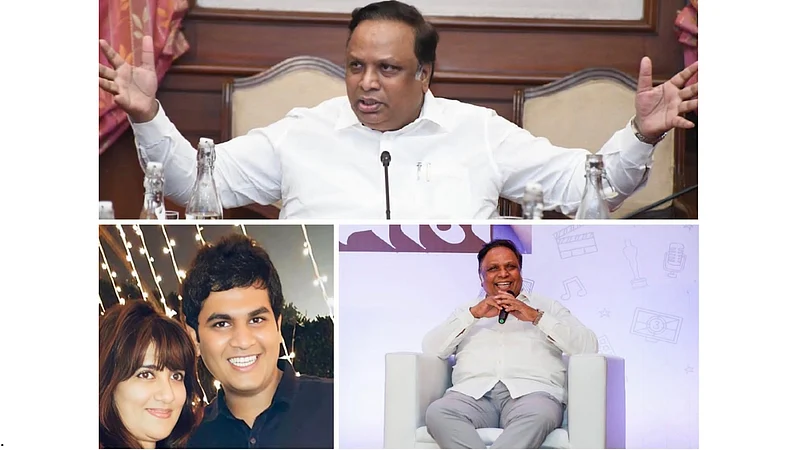 Photo collage of Ashish Shelar